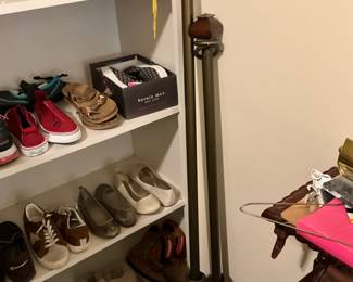 Master closet - downstairs - shoes