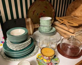 Dishes - cheese keeper & more