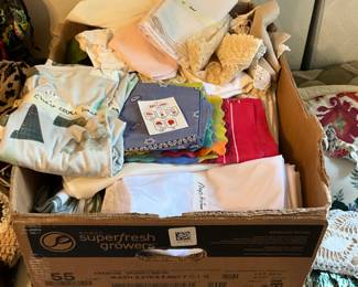 Napkins, chair covers & more