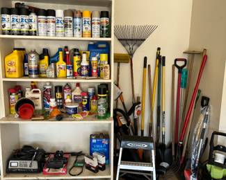 Cases of Spray Paint and Water Seal