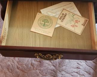 Bassett Solid Cherry End Table