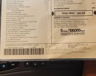 2013 Chrysler Town & Country Touring Leather Stow & Go  97,000 miles with customer preferred package.          1 Elderly Owner 