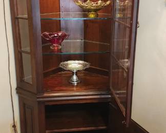 Pennsylvania House Cherry Corner Cabinet