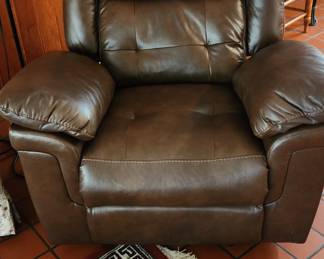 Recliner with Charging Ports