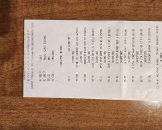 LG receipt