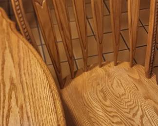 Maple Kitchen Table with Butterfly Leaf and 4 Chairs