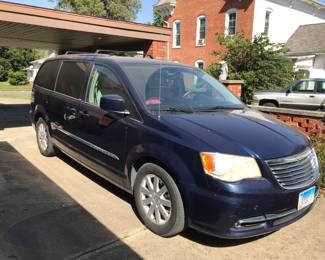 2013 Chrysler Town & Country Touring Leather Stow & Go  97,000 miles with customer preferred package.          1 Elderly Owner 