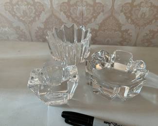 Orrefors crystal.....