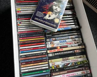 CD's and DVD's
