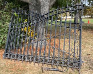 Iron gates