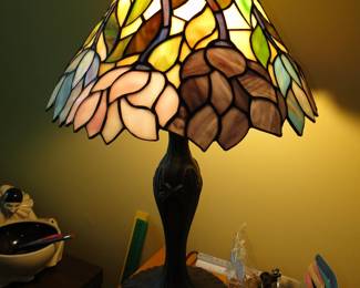 Tiffany style lamp