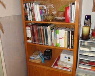 Books, Bookcase, Misc. Supplies