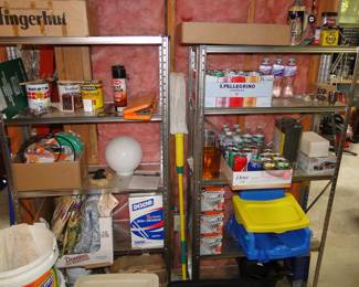 All the shelving is for sale