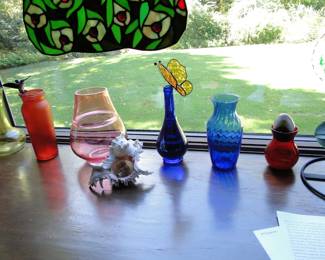 Misc. Colorful Glassware