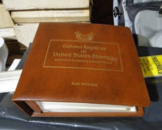 Golden Replica Stamp Collection many books