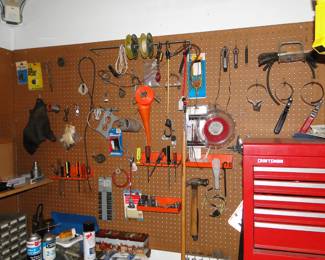 More and more tools and hardware items