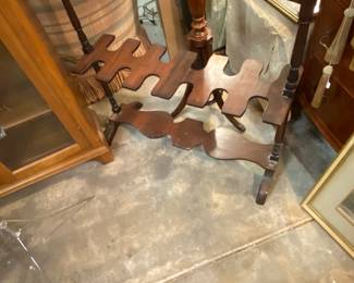 English Riding Caddy for boots, hats and crops 