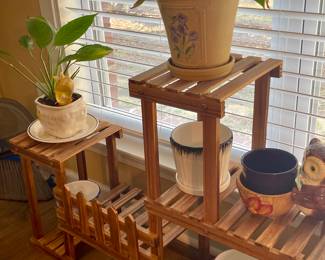 Wooden Plant stand 