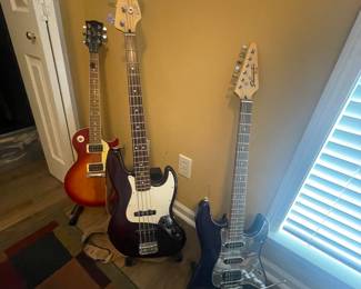 Electric fender guitars