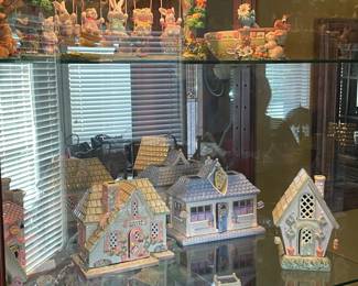 Ceramic cottages