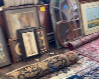 Art work and Rugs