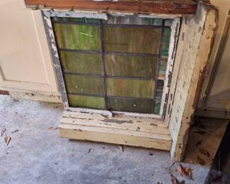 Antique Stain Glass Window