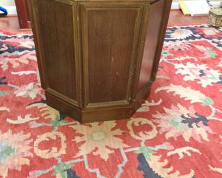 Vintage End Table w/stone top