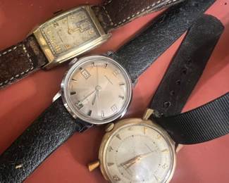 Hamilton, timex & loginese watches 