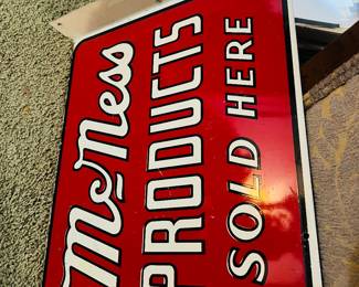 Mess Products Sold Here double sided porcelain