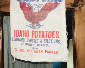 Idaho potato’s bag 