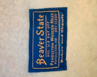 Beaver state Pendleton wool blankets 