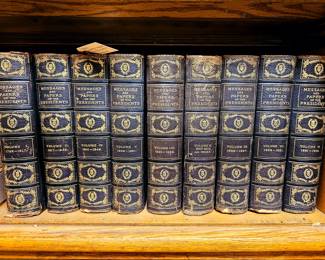 1903 messages and papers of the president volume I - VI. Sold AS set