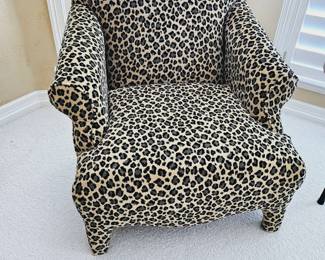 Leopard chair