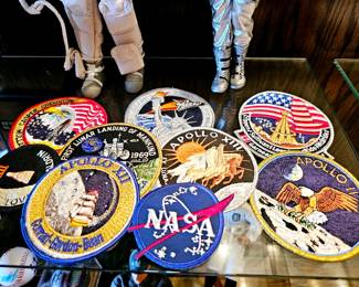 Assorted Space patches Sold sep