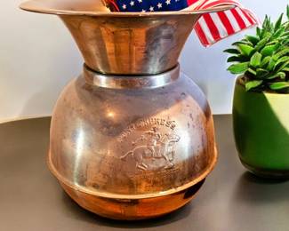 Pony Express spittoon
