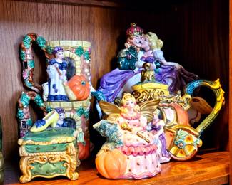 Cinderella Fits and Floyd tea set 