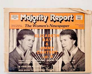 Majority Report The Woman's Newspaper 1976