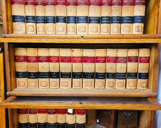 American and English encyclopedia law by John Merrill 1866. 31 books sold as set