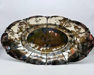 Lotus silver bowl 