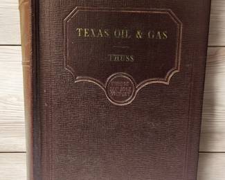 Vernon law book company Texas oil and gas by thuss 1929