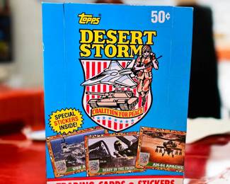 Desert Storm Tading Cards