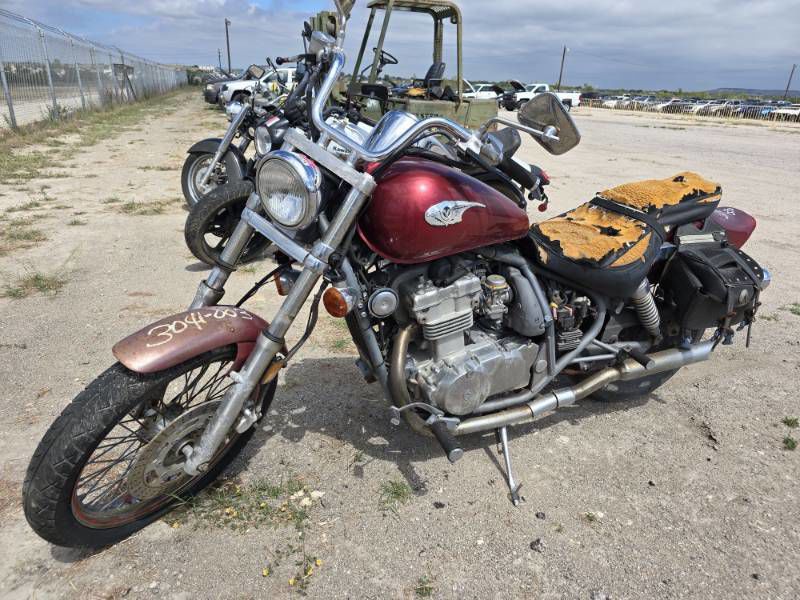 2009 Kawasaki EN-500-C, RED