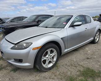 2005 Mazda RX-8, SILVER