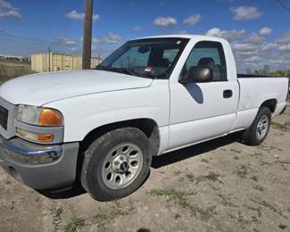 2007 GMC Sierra, WHITE