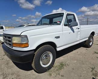 1995 Ford F250, WHITE