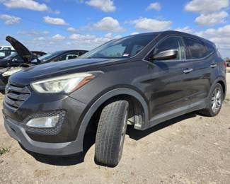 2008 Hyundai Santa Fe, Brown