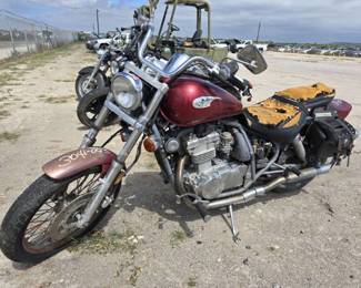 2009 Kawasaki EN-500-C, RED