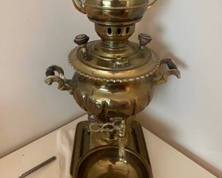 Vintage Russian Brass Samovar tea maker