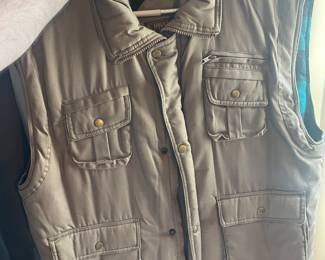 vest with liner mens large