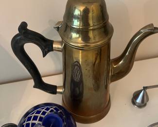 Antique Brass tea/coffee Pot